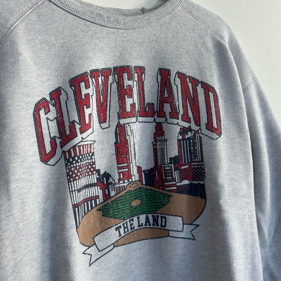 Where I'm From Cleveland Sweatshirt in Grey - Picture 3 of 7